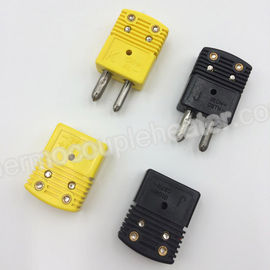 Китай Standard Male And Female RTD Thermocouple Connectors Type K / J поставщик