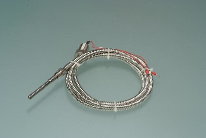 K/J/T type Thermocouple RTD with mini plug type and stainless steel tube