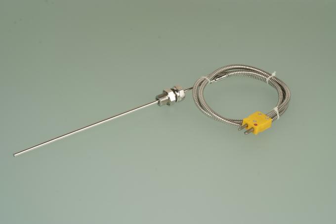 РТД термопары минеральной термопары Инсуальтед мини с плоским соединителем штепсельной вилки