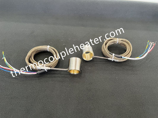 Electric Resistance Axial Clamp Band Coil Heater with Thermocouple Type J for Hot Runner System