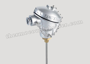 Mineral Insulated Thermocouple RTD Pt100 Pt1000 Sensors With Thermowell