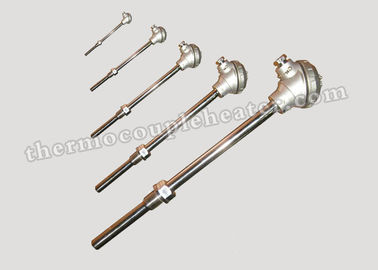 Mineral Insulated Thermocouple RTD Pt100 Pt1000 Sensors With Thermowell