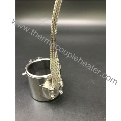 Stainless Steel Extruder Screw Barrel Mica Insulated Band Heater With Thermocouple
