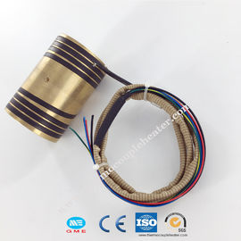 Hot - Runner Brass Pipe Heater Nozzle Heater Pressed With Coil Heater For Plastic Injection Molds