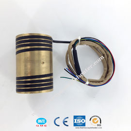 Hot - Runner Brass Pipe Heater Nozzle Heater Pressed With Coil Heater For Plastic Injection Molds