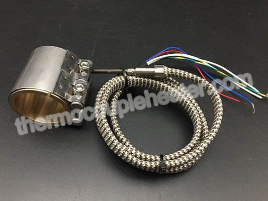 Brass Core Hot Runner Coil Heater With Hotlock Stainless Steel Clamp