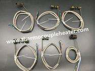 MgO Insulation Hot Runner Coil Heater With Builtin J K Thermocouple