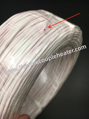 Кабель 3x24AWG компенсации RTD PT100 с белизной изоляции тефлона красной