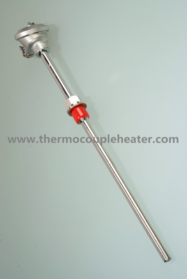 Собранный RTD PT100 термопары датчика температуры с регулируемым потоком