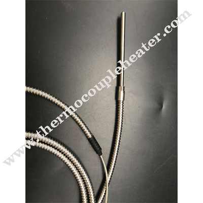Нержавеющая сталь обшила тип тип термопару Dia 1.0mm 1.5mm 3.0mm 6.0mm зонда K/j/n