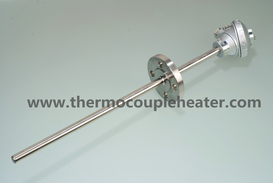 RTD PT100 термопары датчика температуры с фланцом Thermowell