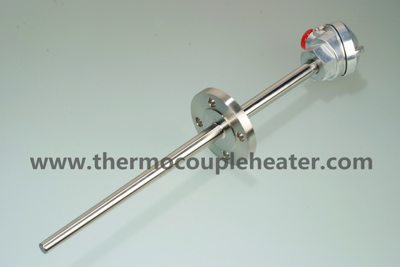RTD PT100 термопары датчика температуры с фланцом Thermowell