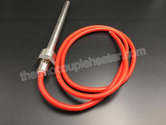 Хигх-денситы доказательство воды погружения патронных электрических нагревательных элементов с кабелями силикона