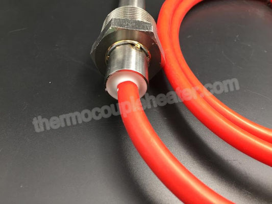 Хигх-денситы доказательство воды погружения патронных электрических нагревательных элементов с кабелями силикона