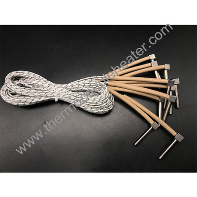 Электрический нагреватель картриджей с гибкой металлической трубкой