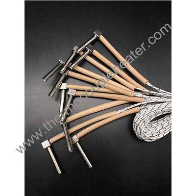 Электрический нагреватель картриджей с гибкой металлической трубкой