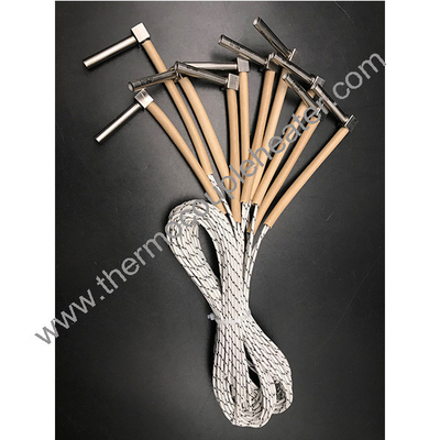 Электрический нагреватель картриджей с гибкой металлической трубкой