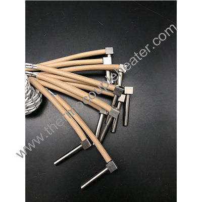 Электрический нагреватель картриджей с гибкой металлической трубкой