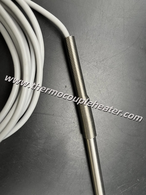 RTD температурный датчик PT100 Зонд SS316 Покрытие с силиконовым кабелем