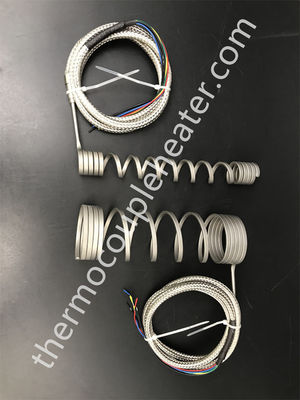 Машина для формования впрысками с соприкосновениями с пружинным отоплением