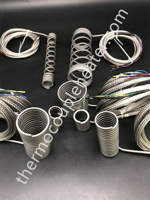 Машина для формования впрысками с соприкосновениями с пружинным отоплением