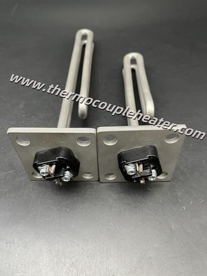 Нагреватель с погружением на фланце трубчатый нагреватель из нержавеющей стали Нагреватель жидкости