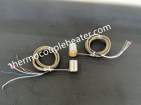 Electric Resistance Axial Clamp Band Coil Heater with Thermocouple Type J for Hot Runner System