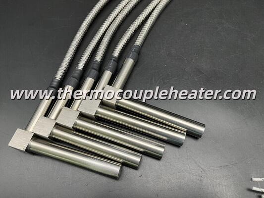 Оптимизированное отопление пространства: 90° прямоугольный нагреватель картриджей со стальным кубическим соединением