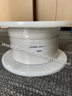 Reliable Precision Up To 1100°C: Type K Quartz Fiber Braided Thermocouple Cable