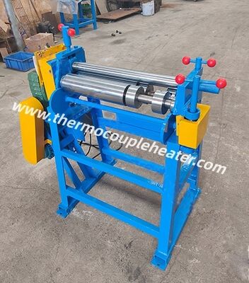 Motorized 3-Roll Bending Machine For Mica Band Heater Manufacturing