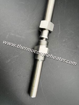 SUS316 Stainless Steel K-Type Thermocouple With Heavy-Duty Protection Assembly