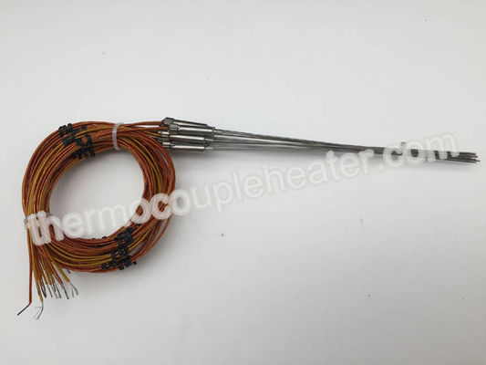 Напечатайте дж горячий зонд температуры зонда термопары бегуна/Ртд с головой металла