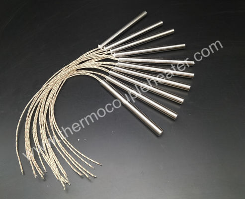 патронные электрические нагревательные элементы нержавеющей стали 100w/cm2 с внутренне соединенным подводящим проводом