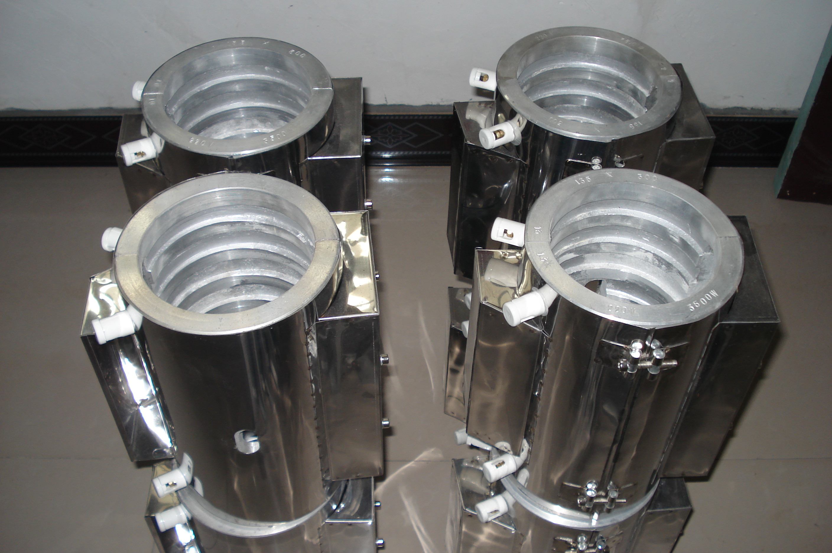 Fast Heating Electric Casting Cast Aluminum Heaters Customized 150w CE Certification