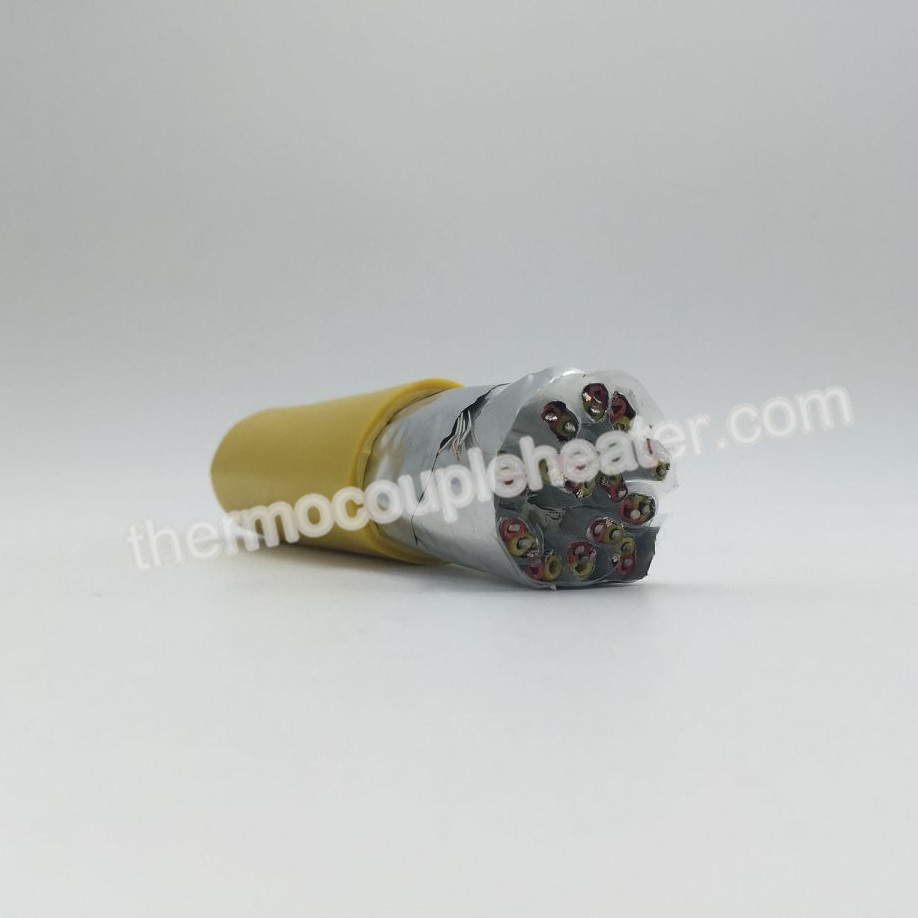 Multi Stranded Thermocouple Compensating Cable With PVC Insulation Materials , ISO
