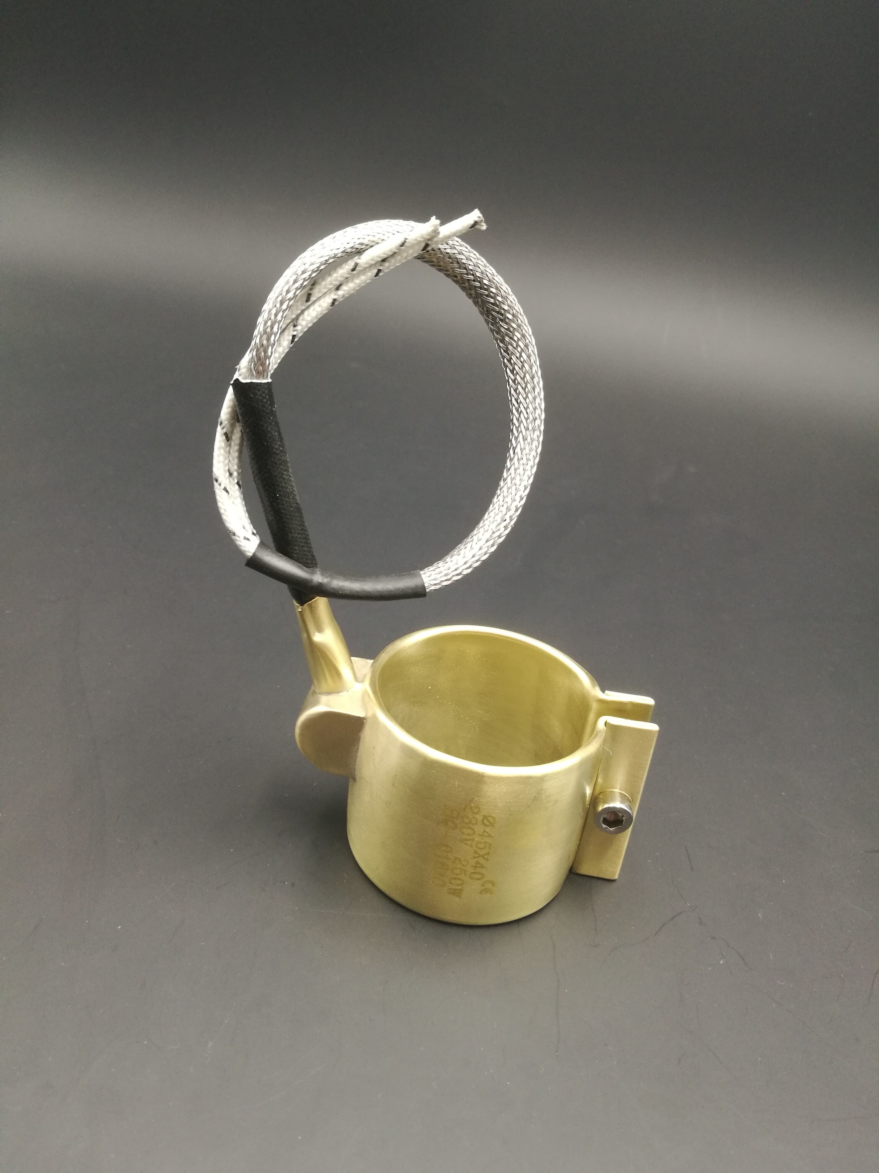 Mica Insulated Barrel High Temperature Band Heater , Industrial Band Heaters