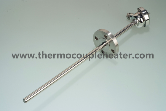RTD PT100 термопары датчика температуры с фланцом Thermowell