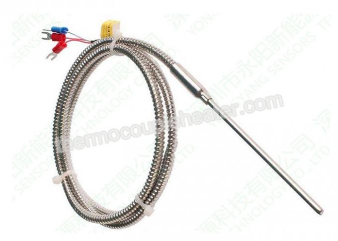 Бронированный тип термопара k с SS обшил/минеральный изолированный кабель