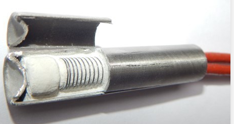 Нагреватели картриджей большого диаметра 25 мм с твердыми булавами для установки фланца