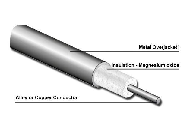Тип K/N/T/J/N/B/S/R Термопары минерально-изолированные кабели Mi Кабель для промышленности